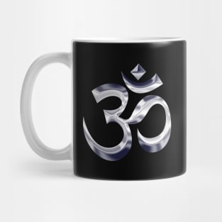 Chromed yoga peace sign Mug